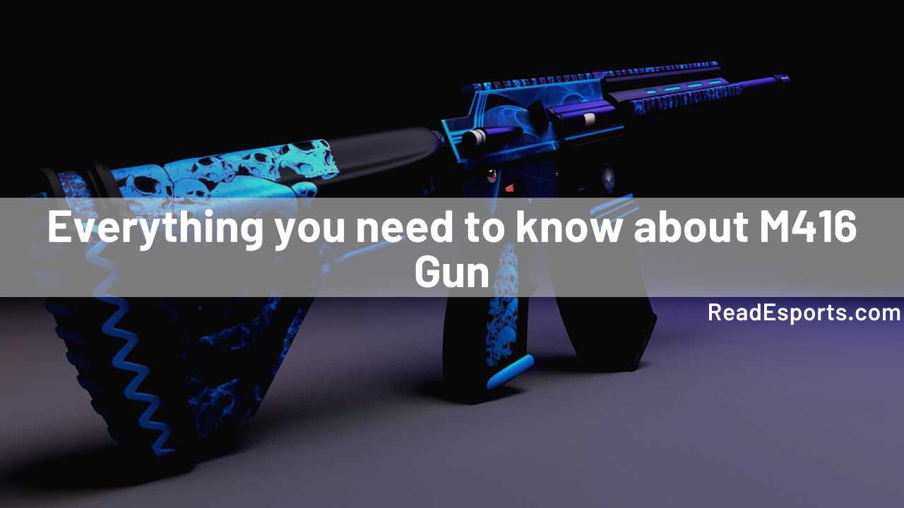 best gun in pubg, features of m416, HK416 rifle, m416 gun, m416 gun features, pubg guns, pubg mobile
