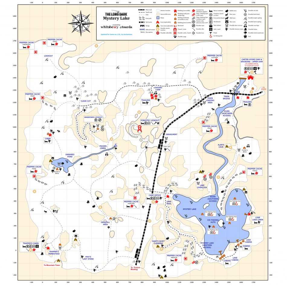 the long dark pleasant valley map