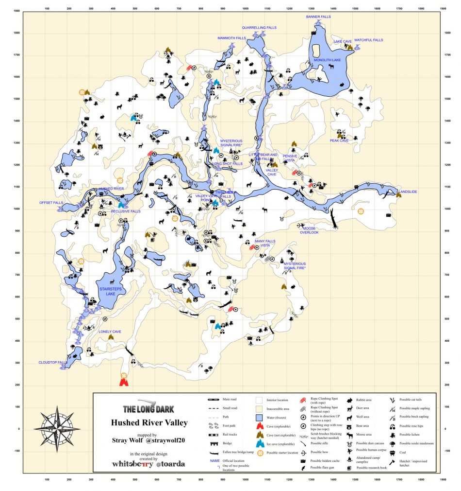 forlorn muskeg map