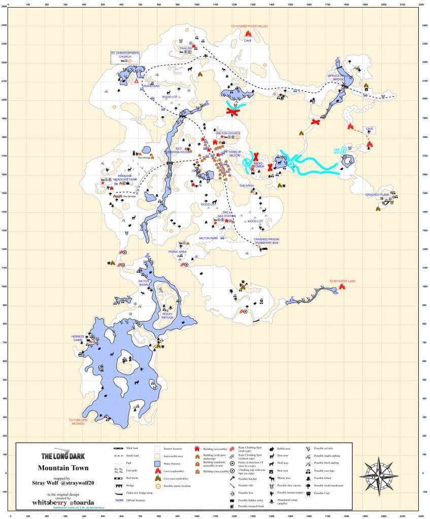 the long dark map