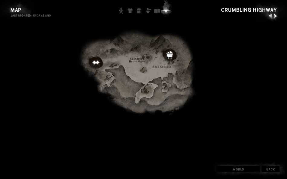 long dark map