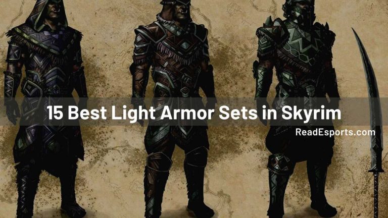 skyrim best light armor