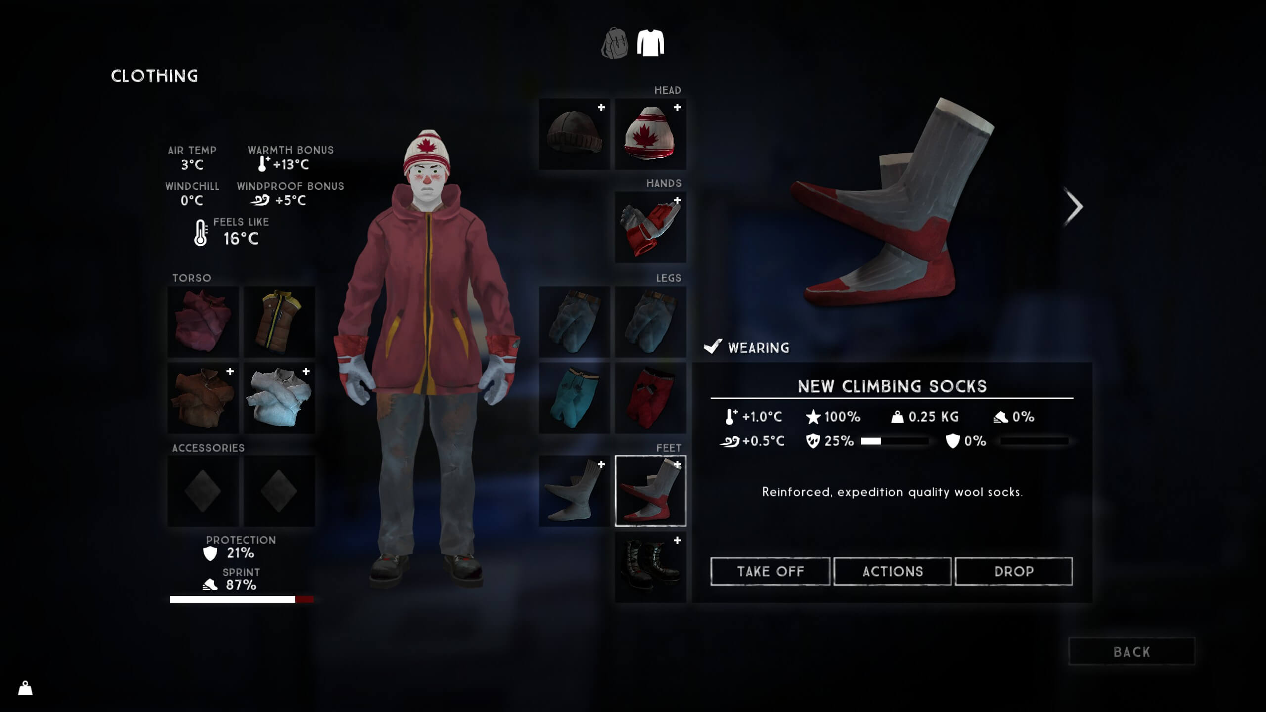 the long dark frostbite