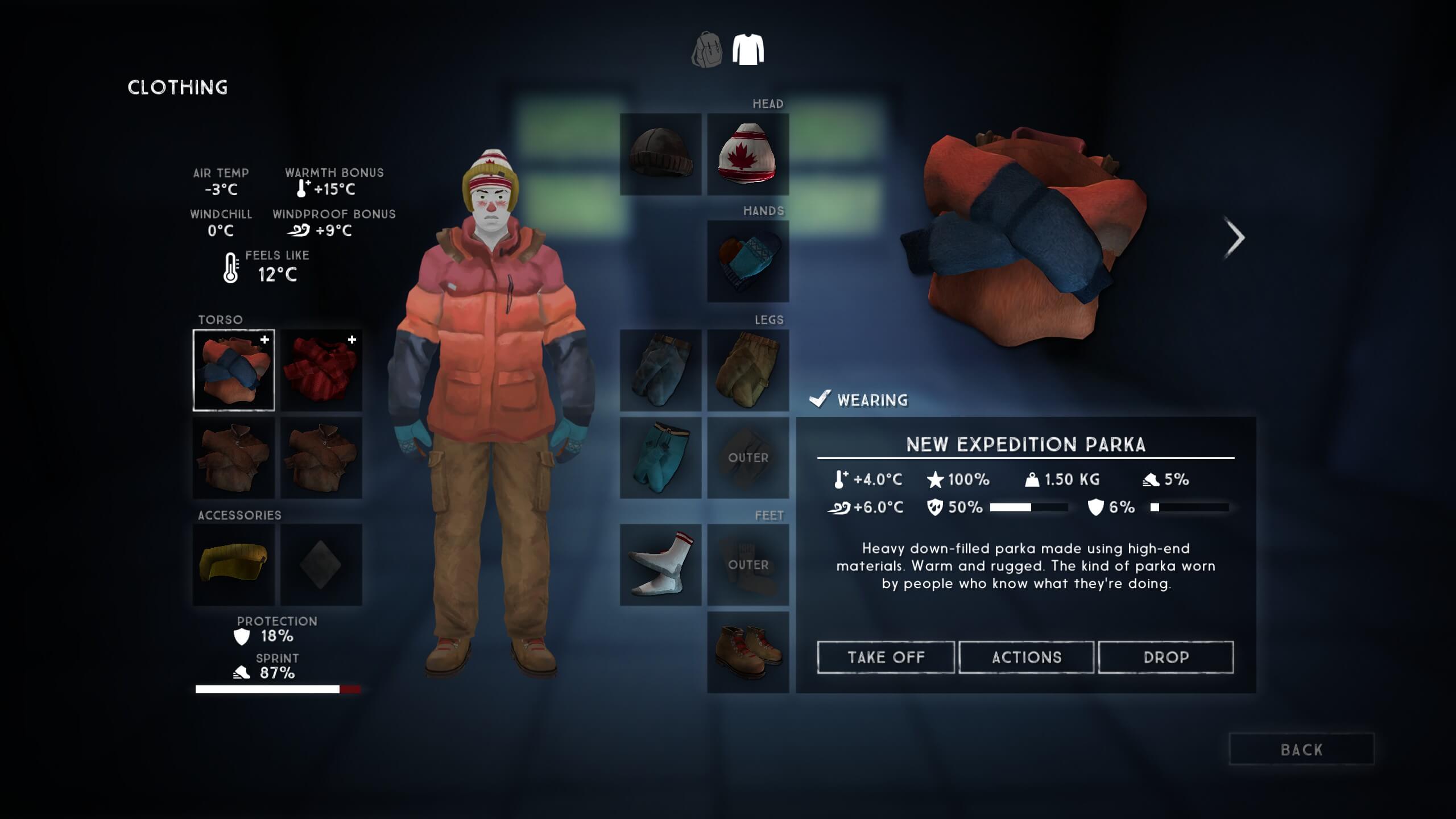 the long dark frostbite