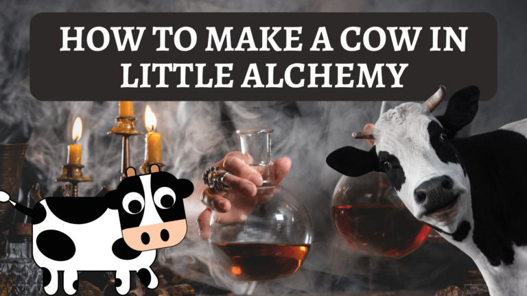how to make a cow in little alchemy